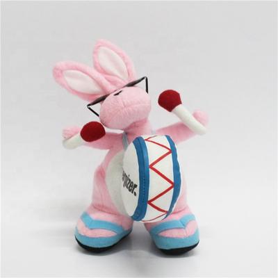 High Quality Plush Dolls Soft Kids Toy Pink Bunny Stuffed Animal