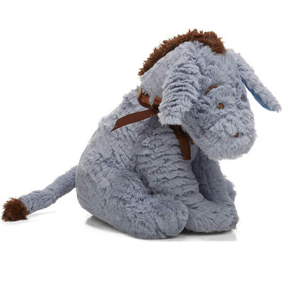 Custom Baby Classic Soft Stuffed Animals Plush Toys Fluffy Grey