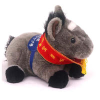 Gifts Grey Cuddly Pony Stuffed Animal Toy