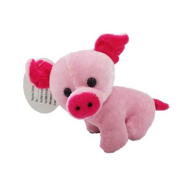 Custom Soft Plush Toys Keychain Pink Pig