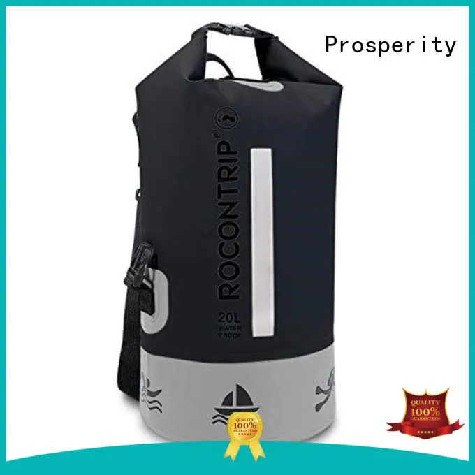 Prosperity light dry pack with innovative transparent window design for kayaking